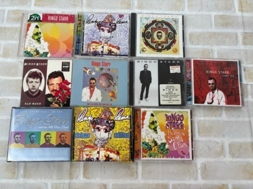 I311  コレクション大放出！Ringo Starr CD10枚まとめ売り！ ⭐