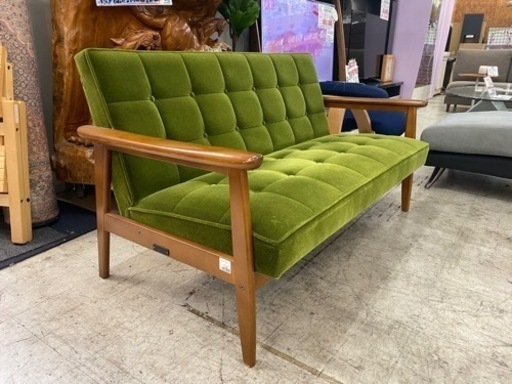 【愛品館 江戸川店 ソファ】カリモク60（カリモク ロクマル）kチェア 2シーター ID：156-019761-007