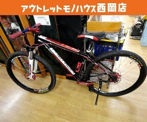 MERIDA BIG NINE TFS 100 マウンテンバイク 29インチ 赤×黒×白 24段変速 メリダ ビッグナイン MTB 自転車 西岡店