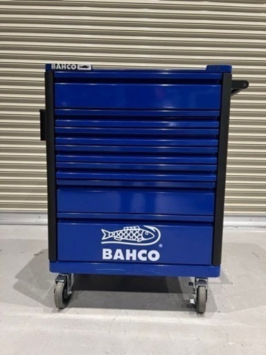 美品 バーコ　限定カラー　カスタム7段ローラーツールキャビネット　オプション付　BAHCO
