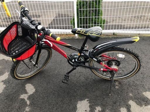 子供（男の子）用　自転車　ブリジストン　クロスファイヤージュニア 20インチ　レッド