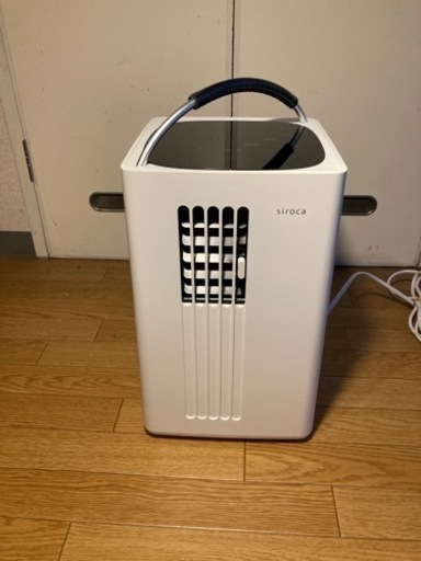 シロカ 除湿機能付きポータブルクーラー