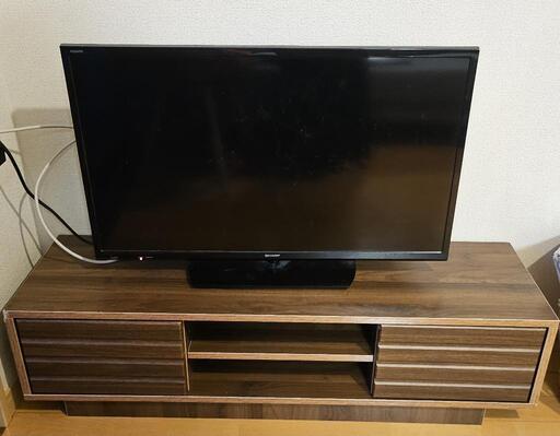 【美品】テレビ テレビ台セット 32型 シャープ