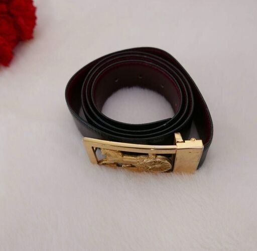 CELINE＊ベルト＊ゴールド✖️ブラック CELINE セリーヌ 凱旋門 ベルト