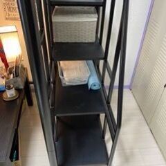 （12/27土にお届けできます）ニトリ黒階段ロフトベッド 高さ2段階式階段付きロフトベッド(BK) | ニトリネット【公式】 家具