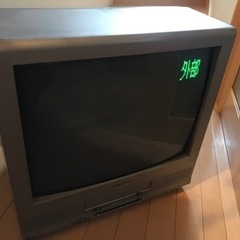 　シャープ　家電 テレビ ブラウン管テレビ　　