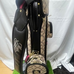 新品未使用品M.U SPORTS モノグラムプリントキャディバッグ5分割8.5型