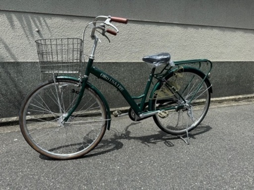94）全車両格安販売‼️ 27インチ　オートライト　トンボ　シティサイクル
