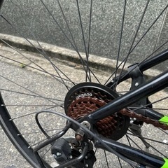 92）全車両格安販売‼️ 700c クロスバイク　アコルデ　アルミフレーム