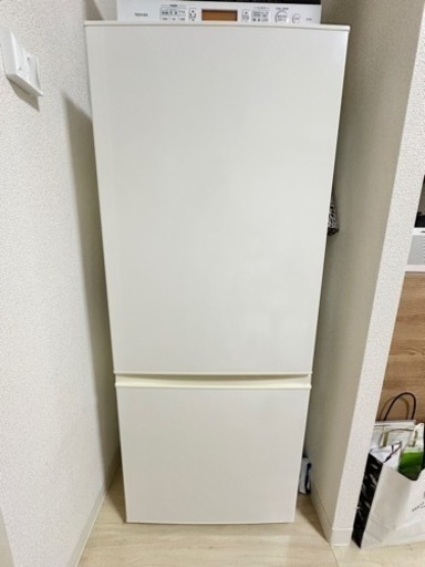 美品‼️家電 キッチン家電 冷蔵庫　2ドア　ホワイト