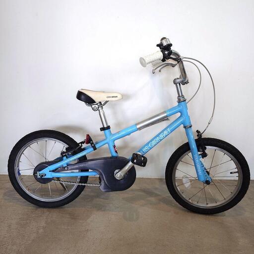 ルイガノ　子供　キッズ　自転車　16インチ　スカイブルー 手渡し　調布市周辺