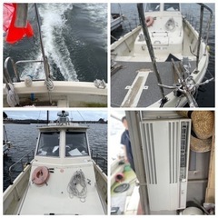 船体ヤマハ エンジンヤマハシャフト船 最高24ノット205馬力