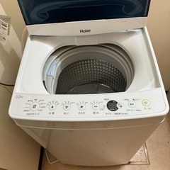 【7/13,14 引取可能者限定】Haier 5.5kg 洗濯機