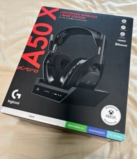 Logicool astro A50X  ワイヤレスゲーミングヘッドセット ゲーミングヘッドセット