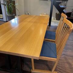 柏木工 ４〜５人がけ ダイニングセット