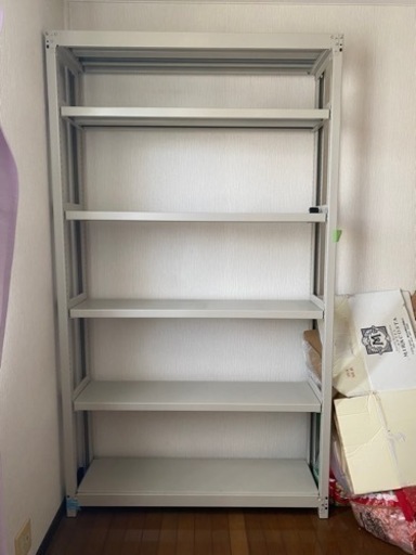 決まりました家具 収納家具 本棚　スチール棚