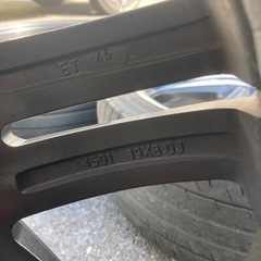 19インチホイール美品ミニバンなどに