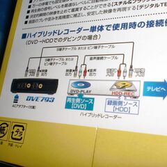 ほぼほぼ新品　デジタルビデオエディターDVE793