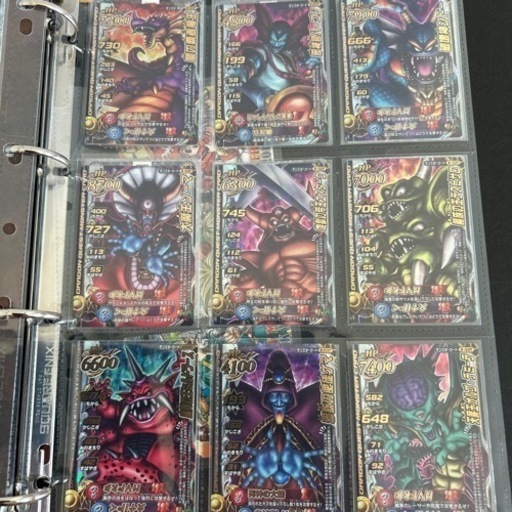 ドラゴンクエスト　コレクションに　カード大量　ファイル2冊