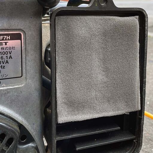 整備済＞YAMAHA ポータブルエンジン発電機 EF7H 現品管理番号  