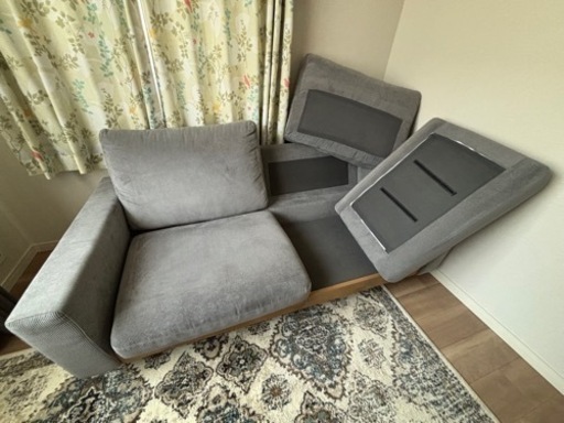 W 18149 NITORI 3人掛けソファ ◇大阪市内・東大阪市他 6,000円以上ご