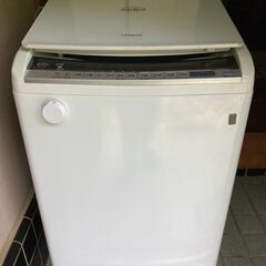 値下げしました＞中古　洗濯洗濯機／日立 ビートウォッシュ BW-DV80C　動作確認済み