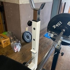 ベンチプレスセット+セーフティバー+ダンベルセット