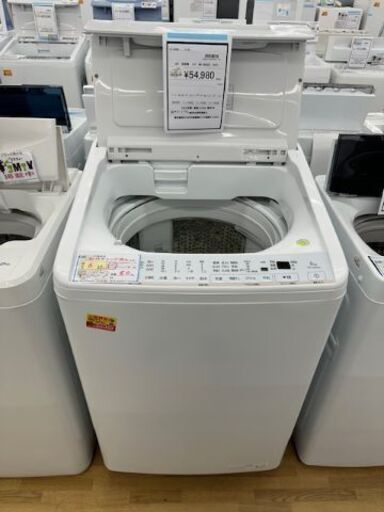 【ドリーム川西店御来店限定】 日立 洗濯機 BW-V80GE9 8.0ｋｇ 2022年製 動作確認／クリーニング済み 【2002146255601710】