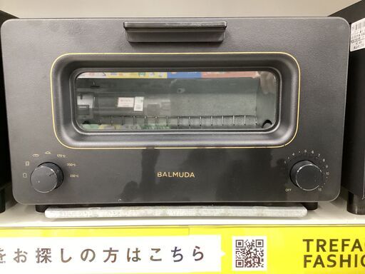 【6ヶ月保証】 スチームトースター BALMUDA　K01E-KG