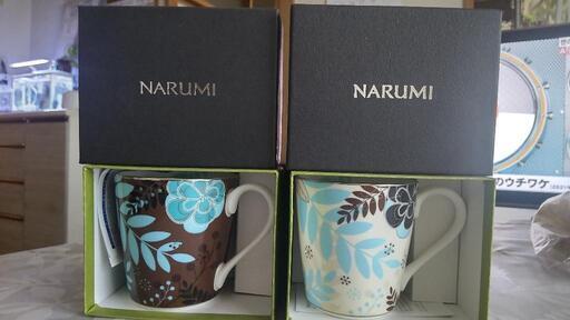 ナルミペアマグカップフローラルパラダイス