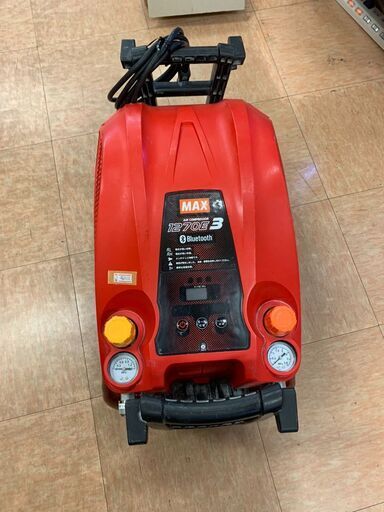 【モノマニア四日市】【引取限定】 マックス MAX エアコンプレッサー AK-HL1270E3 (27L)