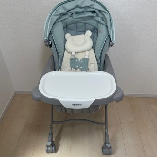 ハイローベッド\u0026チェア ユラリズムオートプレミアム 子供用品 ベビー用品 ベビーラック、ベビーチェア
