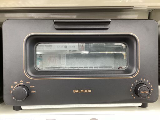 【6ヶ月保証】 オーブントースター BALMUDA　K05A-BK