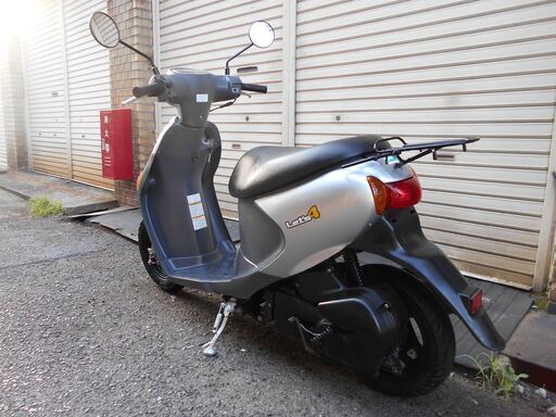 レッツ4　FI　4スト　スピード抜群　バッテリー新品　前タイヤバリ山　サイドスタンド付　Eオイル交換済 レッツ4 FI 4スト スピード抜群 バッテリー新品 前タイヤバリ山