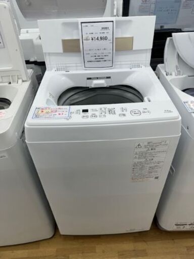 【ドリーム川西店御来店限定】 東芝 洗濯機 AW-45ME8 4.5ｋｇ 2021年製 動作確認／クリーニング済み 【2002146255601729】
