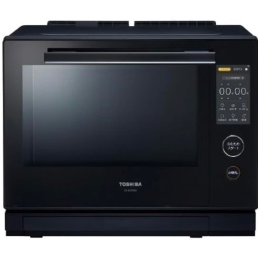【新品】TOSHIBA 東芝過熱水蒸気オーブンレンジ 石窯ドーム 30L グランブラック ER-YD7000-K