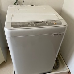 Panasonic 全自動洗濯機6kg 2019年製 - 洗濯機 