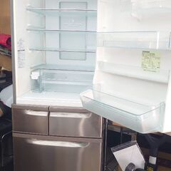 運搬可能！』キレイな【大型 370㍑】中古冷凍冷蔵庫 驚きの美しさ 氷は