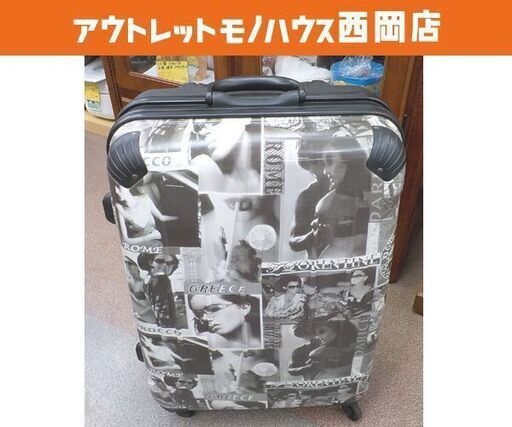 キャリーケース 約74L 高さ71×幅47×奥行27㎝ TSAロック 鍵欠品 ESCAPE'S キャリーバッグ 4輪 Lサイズ 旅行カバン 西岡店