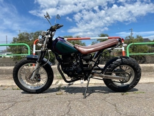 実働 TW200  セル付き YAMAHA DG07J マジョーラカラー カスタム車両 メッキロンスイ スカチューン 調子良好!!現車確認可能!!