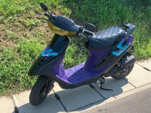 レアなHONDAスーパーDIO ZX本物‼️純正パープルインナー張り替えタイヤ前後新品、バッテリー新品などなど‼️即乗り‼️