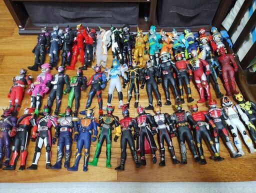 仮面ライダー　ソフビ　おもちゃ　103体　ダブりなし