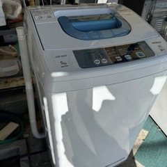 3ヶ月保証☆無料設置】全自動洗濯機 5kg 2015年製 日立 NW-5TR