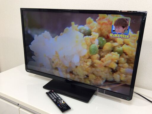 JT9111【TOSHIBA/東芝 32インチ液晶テレビ】2015年製 REGZA 32S8 家電 映像機器 テレビ