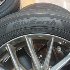 受付終了しました。(値下げしました！)中古夏タイヤ&ホイール4本セット155/65R14