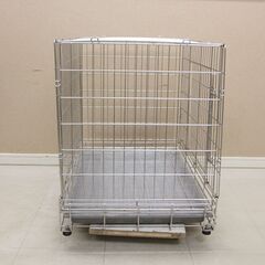 ペットケージ ケージ ゲージ ステンレス 底板プラスチック サイズ約 H 660 W740 D540 (E2908mxY)
