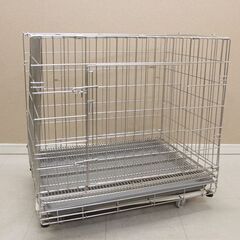 ペットケージ ケージ ゲージ ステンレス 底板プラスチック サイズ約 H 660 W740 D540 (E2908mxY)