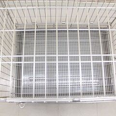 ペットケージ ケージ ゲージ ステンレス 底板プラスチック サイズ約 H 660 W740 D540 (E2908mxY)