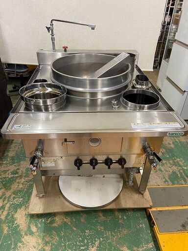 【価格相談可】タニコー ゆで麺器 TGK-1 LPガス ガス 生そば釜 tanico【配送不可】 (J1410wY)