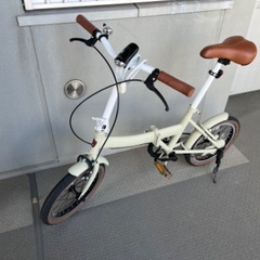 Rover16インチ折りたたみ自転車(フレームマット塗装)